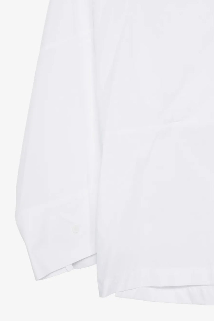 Dana Cotton Poplin Blouse White