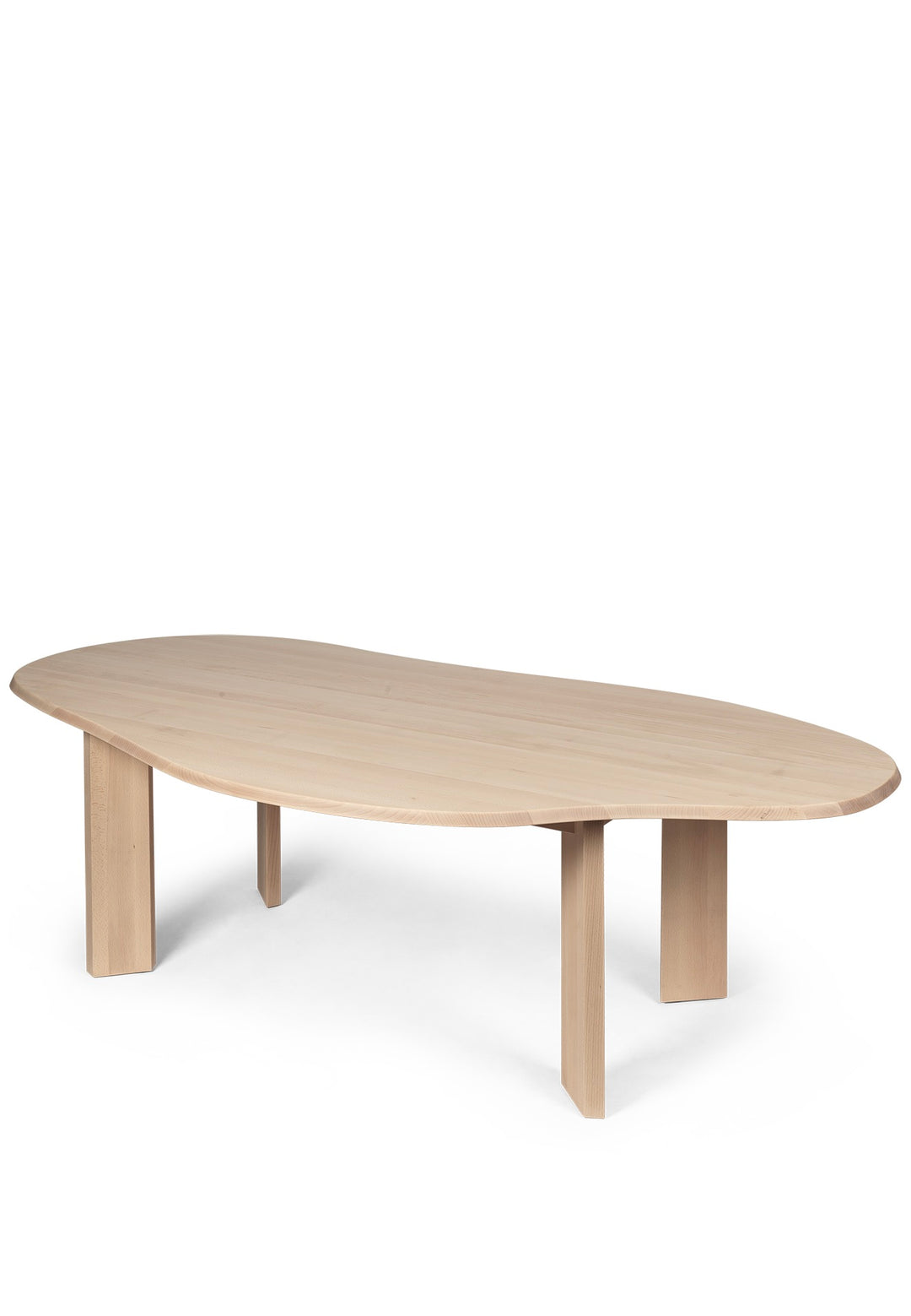 Tarn Dining Table - 220 - White Oiled Beech