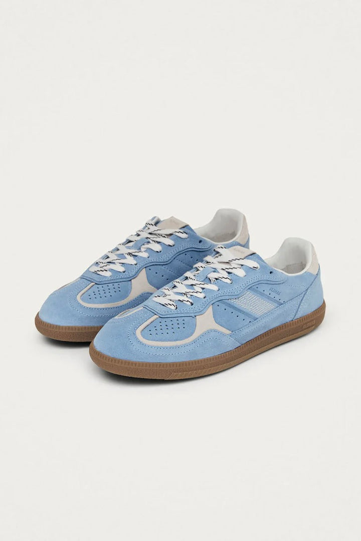 Tb.490 Rife Cornflower Blue Cream Leather Sneakers