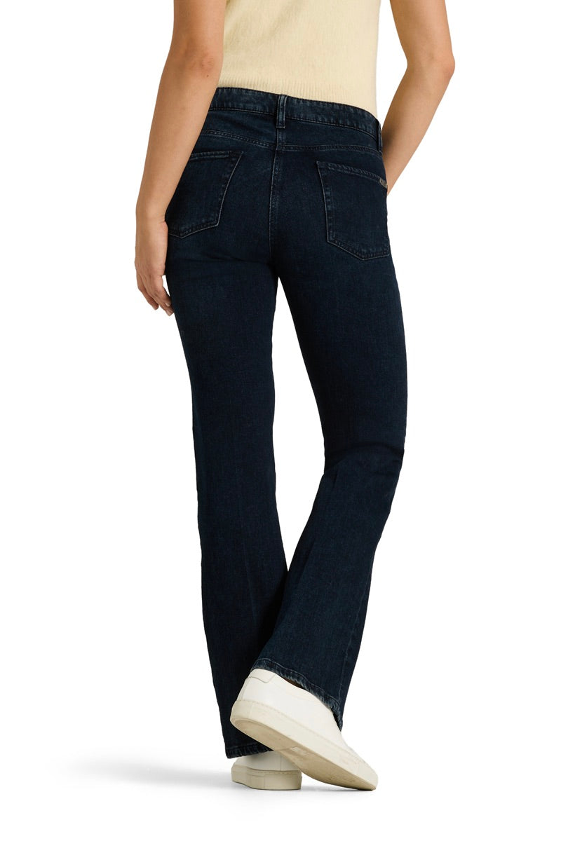 Paris Flared Sporty Blue-Black Comfort Stretch