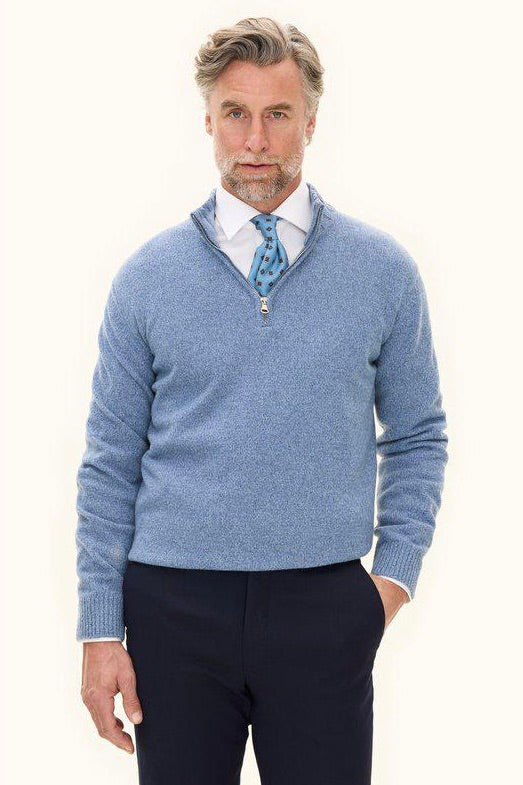 Paul Half Zip Cob Blue