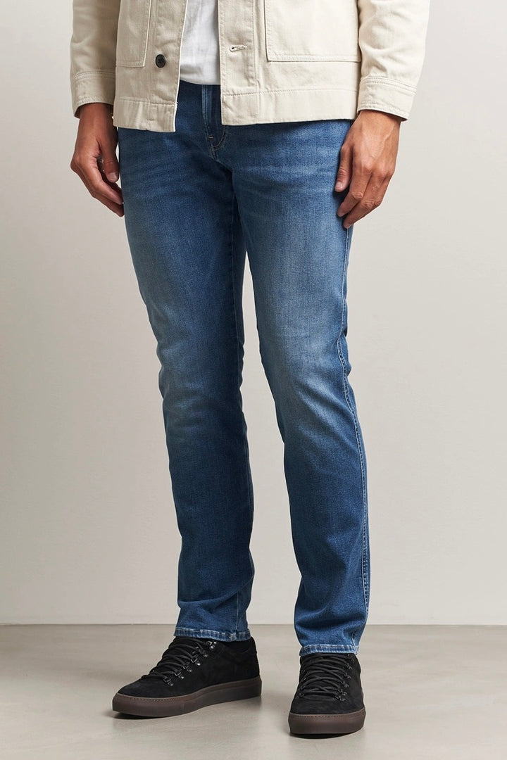 Anbass Hyperflex Jeans Mid Blue