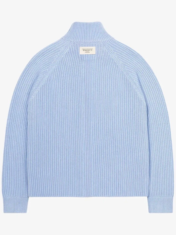 Knitted Cardigan Light Blue