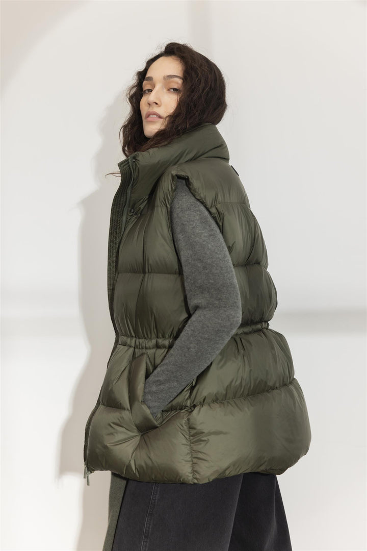 Lenox Down Vest Olive