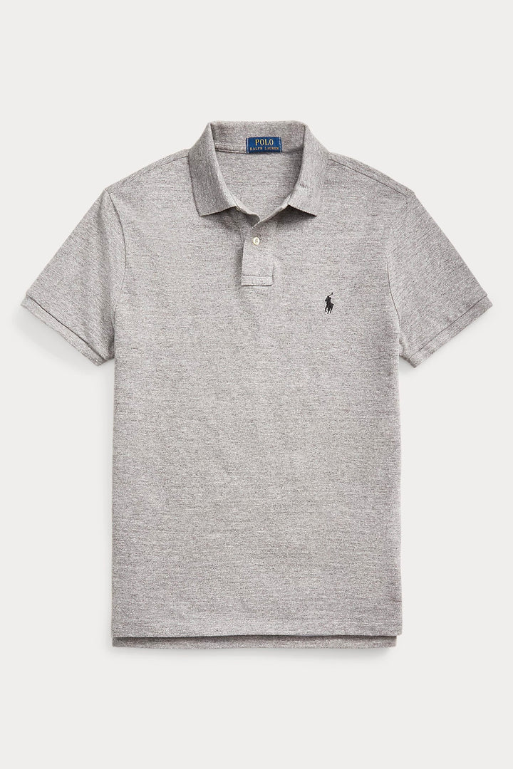 The Iconic Mesh Polo Shirt Canterbery Heather