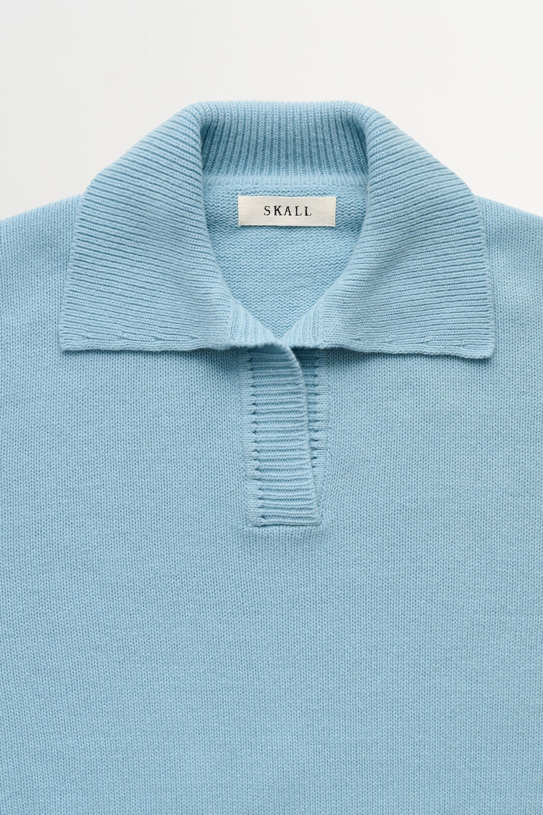 Dean V-neck Jumper Aqua