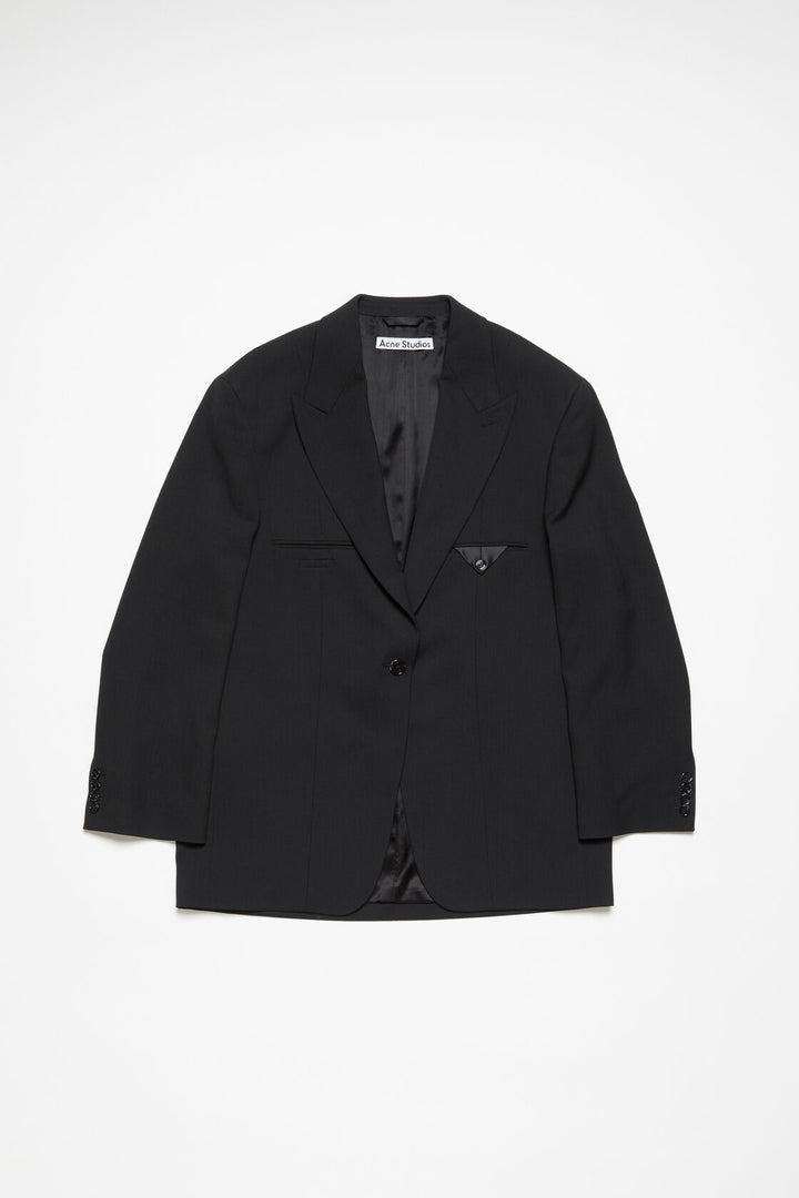 Single-breasted Jacket Black