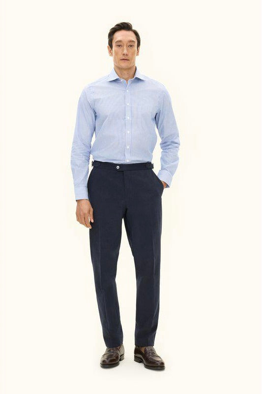 Dandy Side Adjuster Trousers Navy