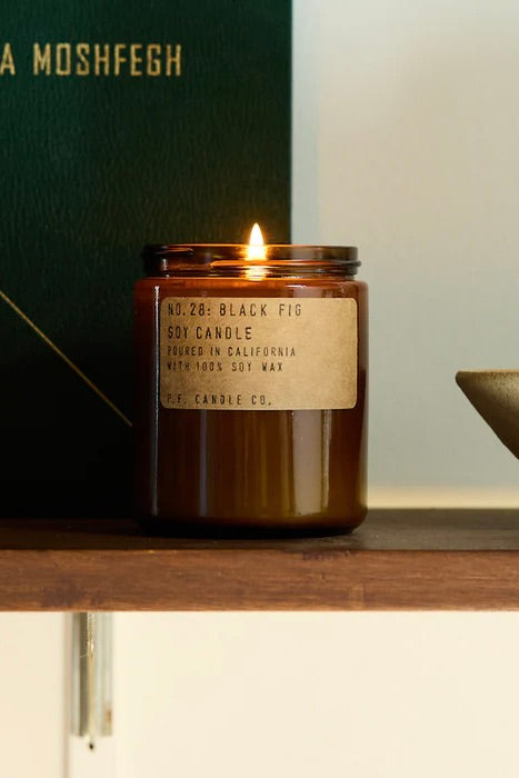 No. 28 Black Fig Standard Candle