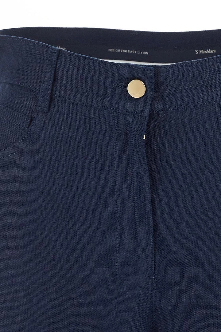 MAX MARA - LAPO LONG TROUSER NAVY - Dale