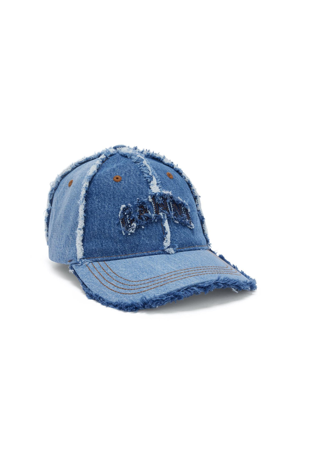 Denim Patchwork Cap