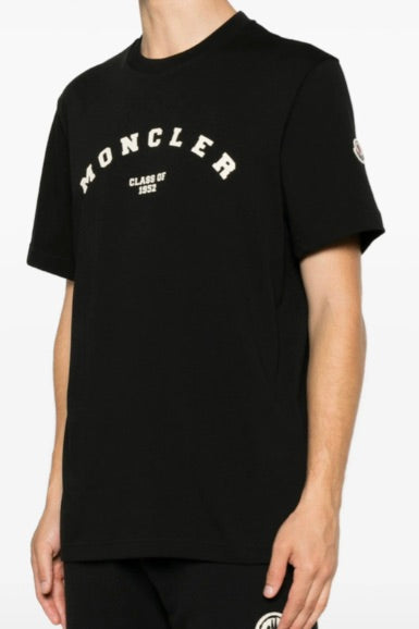 Logo-Print Short Sleeve T-shirt Black