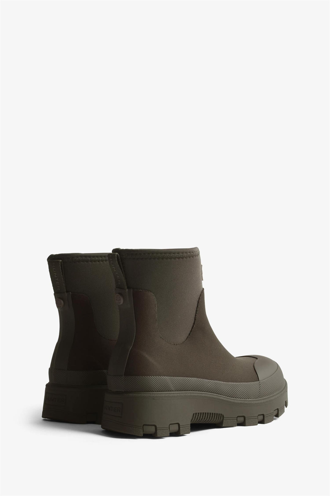HUNTER Unisex Elements Neoprene Chelsea Boot Tonal Logo Chocolate Brown - Dale