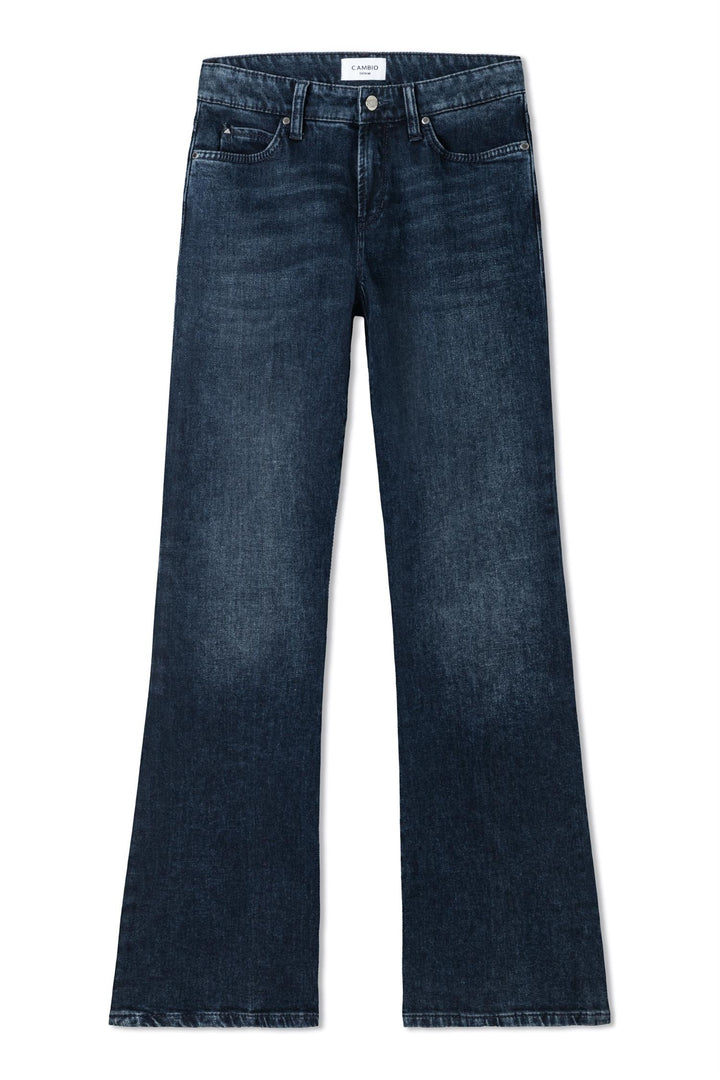 Paris Flared Sporty Blue-Black Comfort Stretch