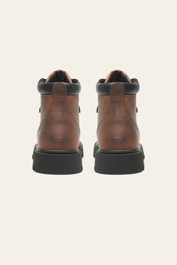 LES DEUX Wren Leather Hiking Boots - Dale
