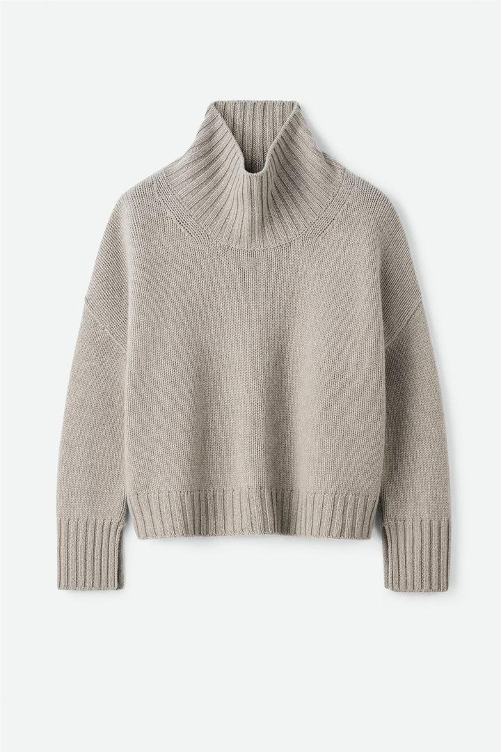 SOFT GOAT Girlfriend Turtleneck Greige - Dale