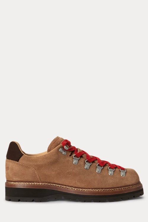 Alpine Low Suede Trail Shoe Tan/Dark Brown