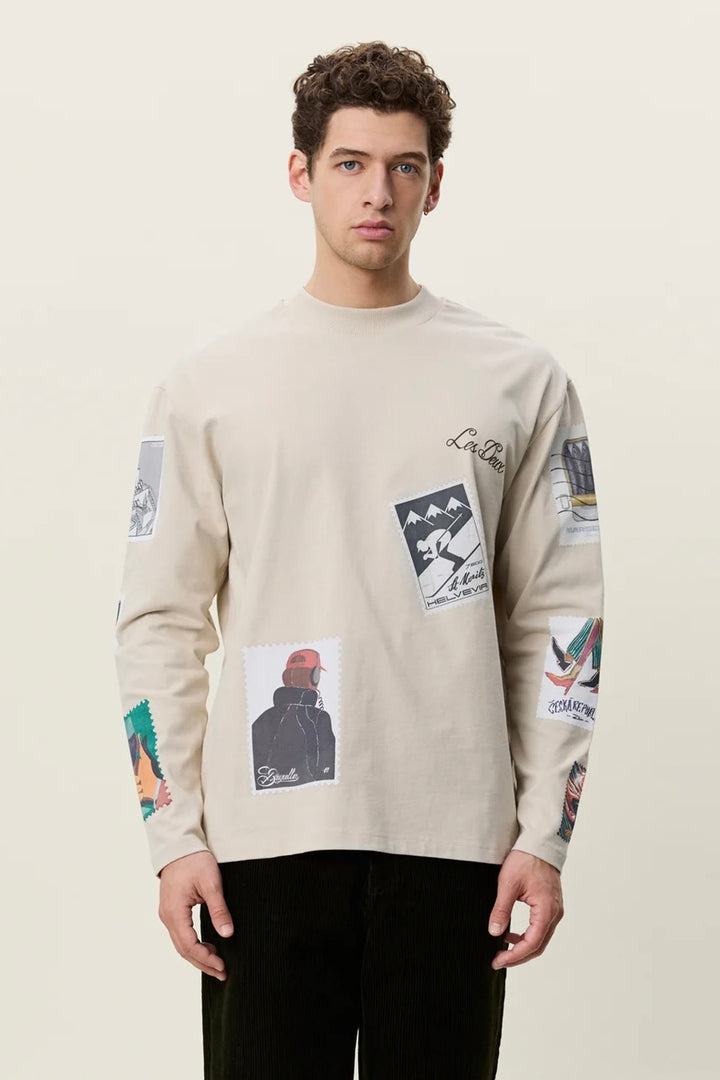 Stamp LS T-Shirt Light Sand