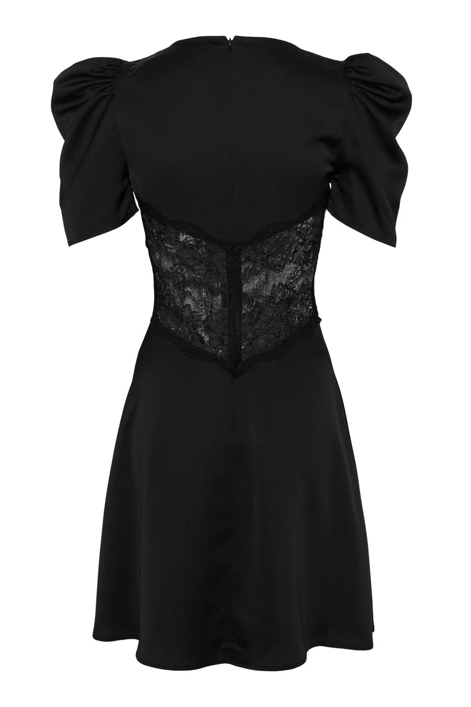 LOVE LOLINA Francis Lace Mini Dress Black - Dale