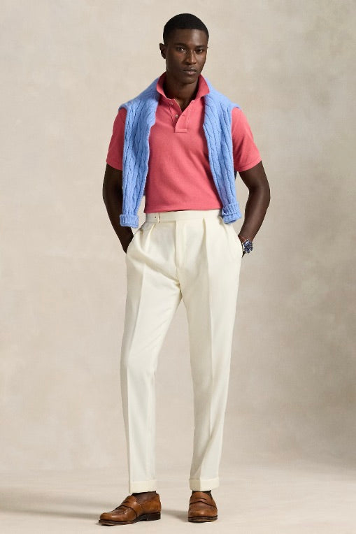 POLO RALPH LAUREN The Iconic Mesh Polo Shirt Red Sky - Dale