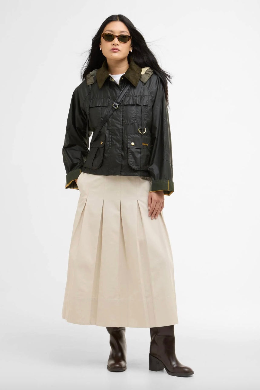 BARBOUR Liza Waxed Jacket Fern/Ancient - Dale