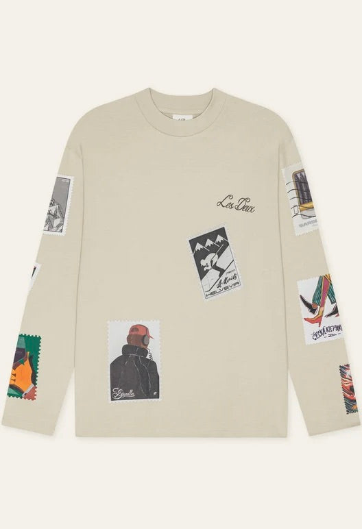 Stamp LS T-Shirt Light Sand