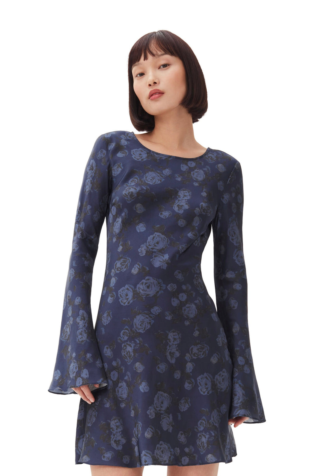 Floral Print Mini Dress
