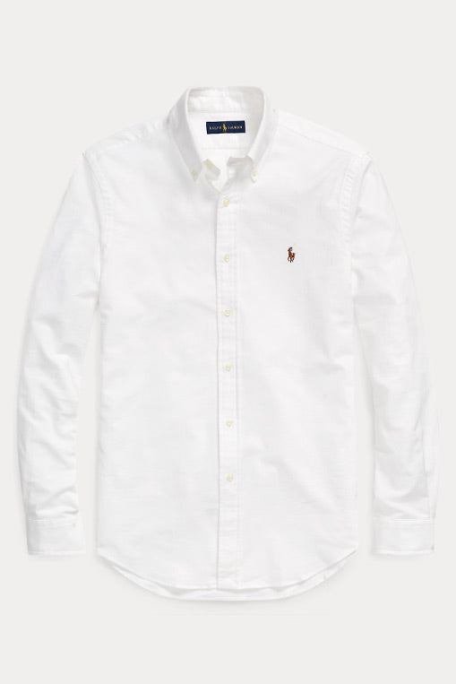 Slim Fit Oxford Shirt White
