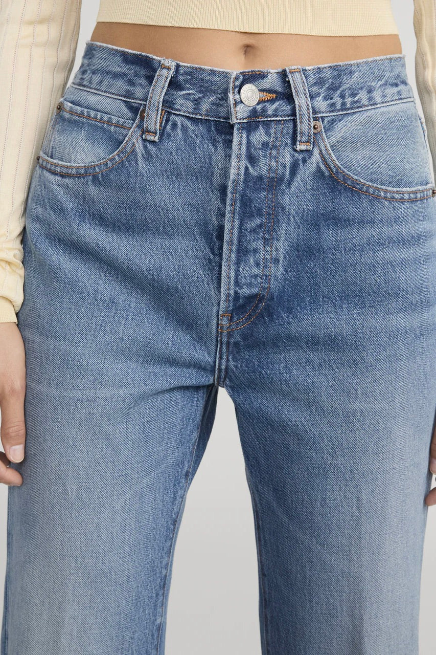 The Lax Jeans Numeral Raw Fray