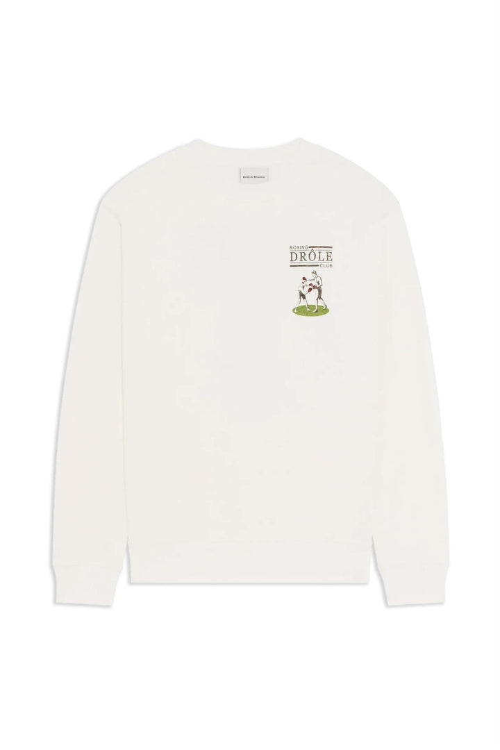 Drôle Boxers Sweatshirt Offwhite