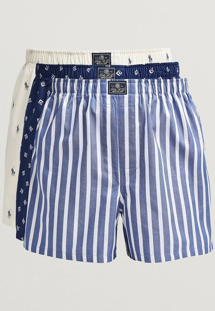 Open Cotton Boxer 3-Pack