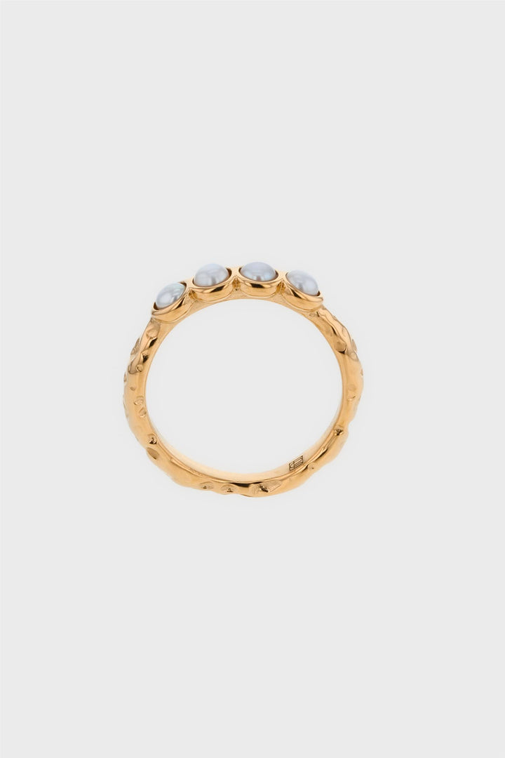 The Pearl Row Ring