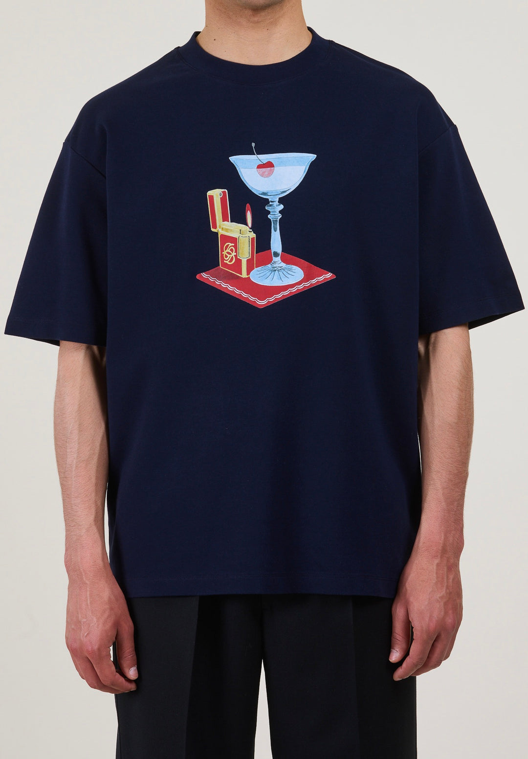 T-Shirt Cocktail Navy