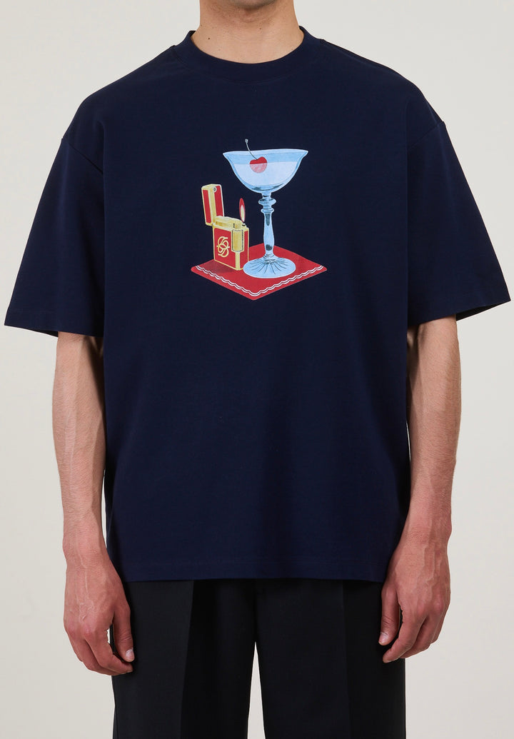T-Shirt Cocktail Navy