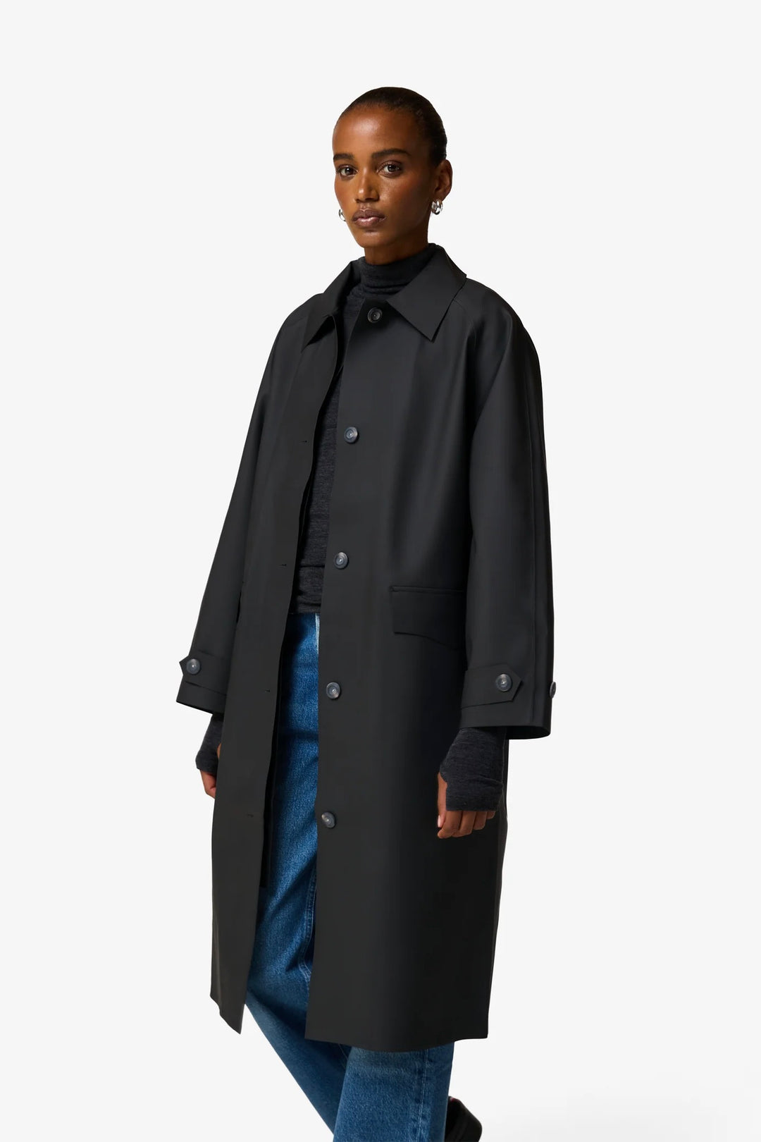 Mayar Rain Coat Black