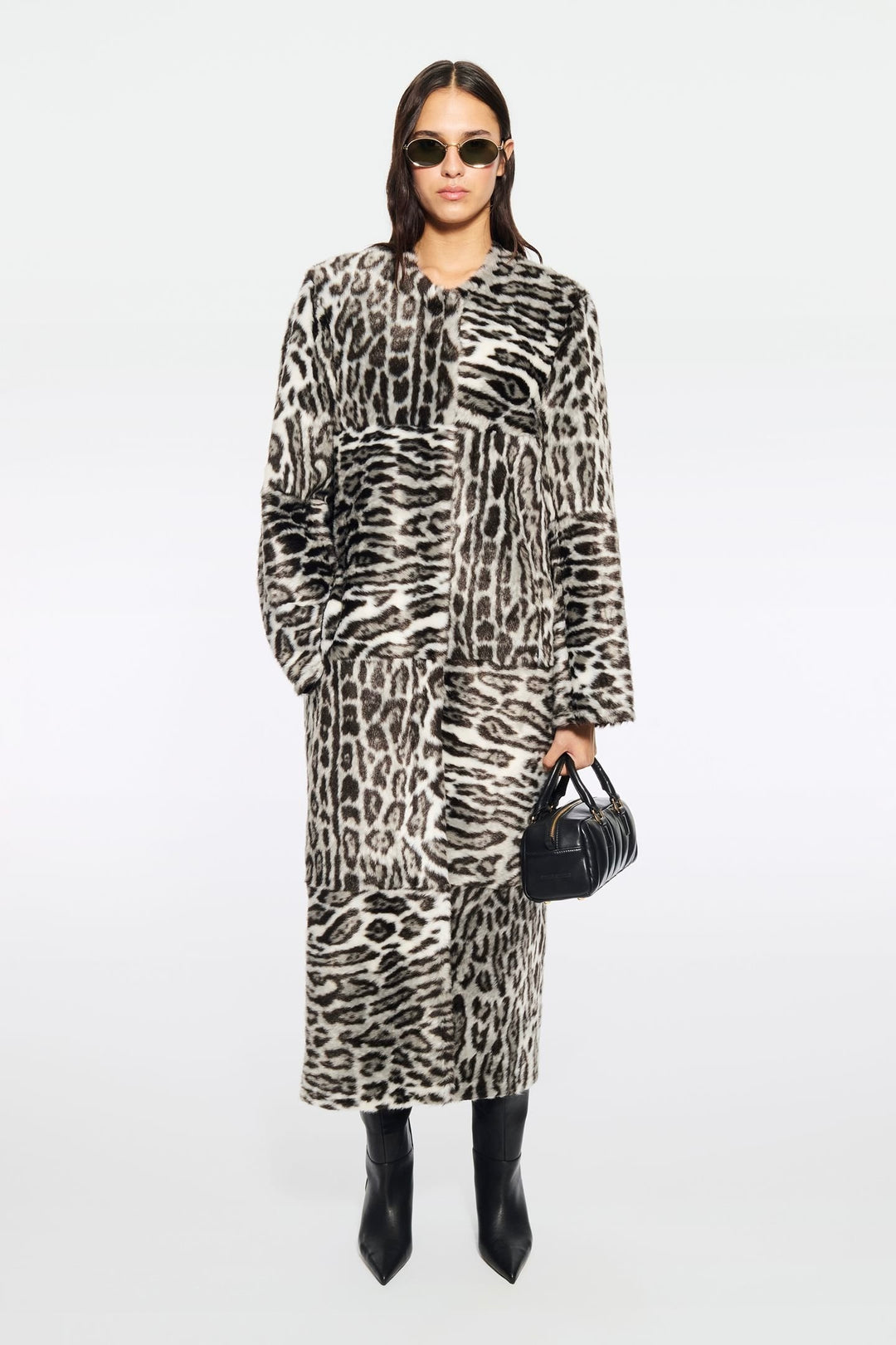 Hilma Coat Grey Leo