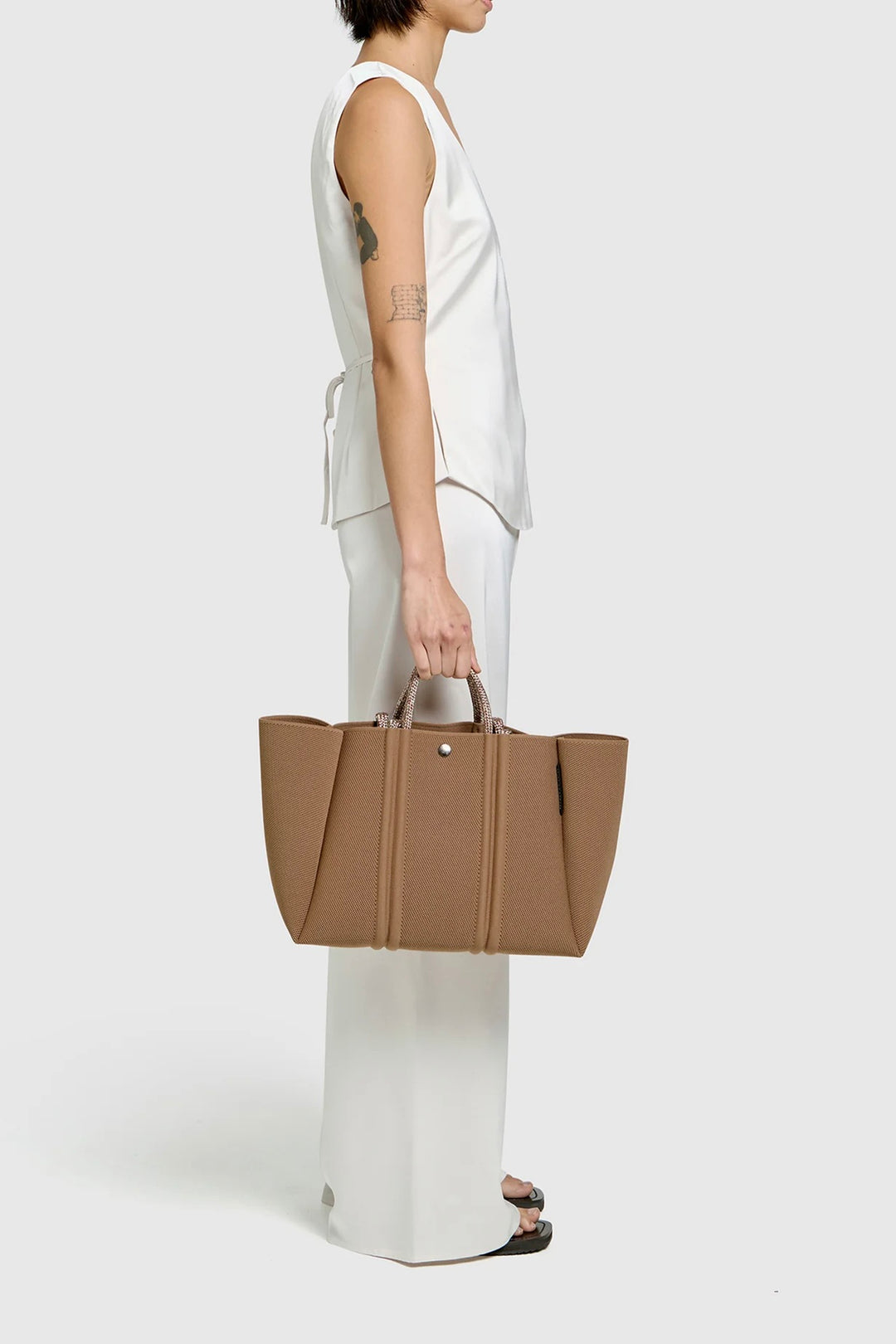 Meridian Midi Tote Hazelnut