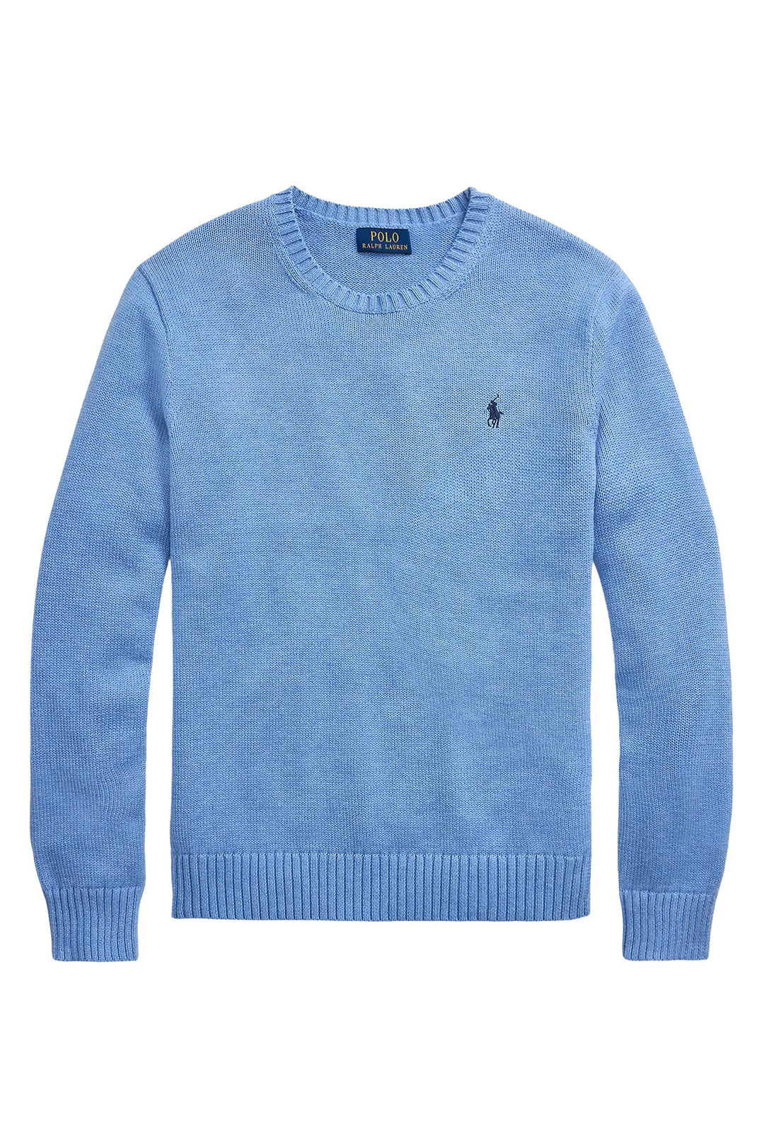 Long Sleeve Cotton Jumper Soft Royal Heather
