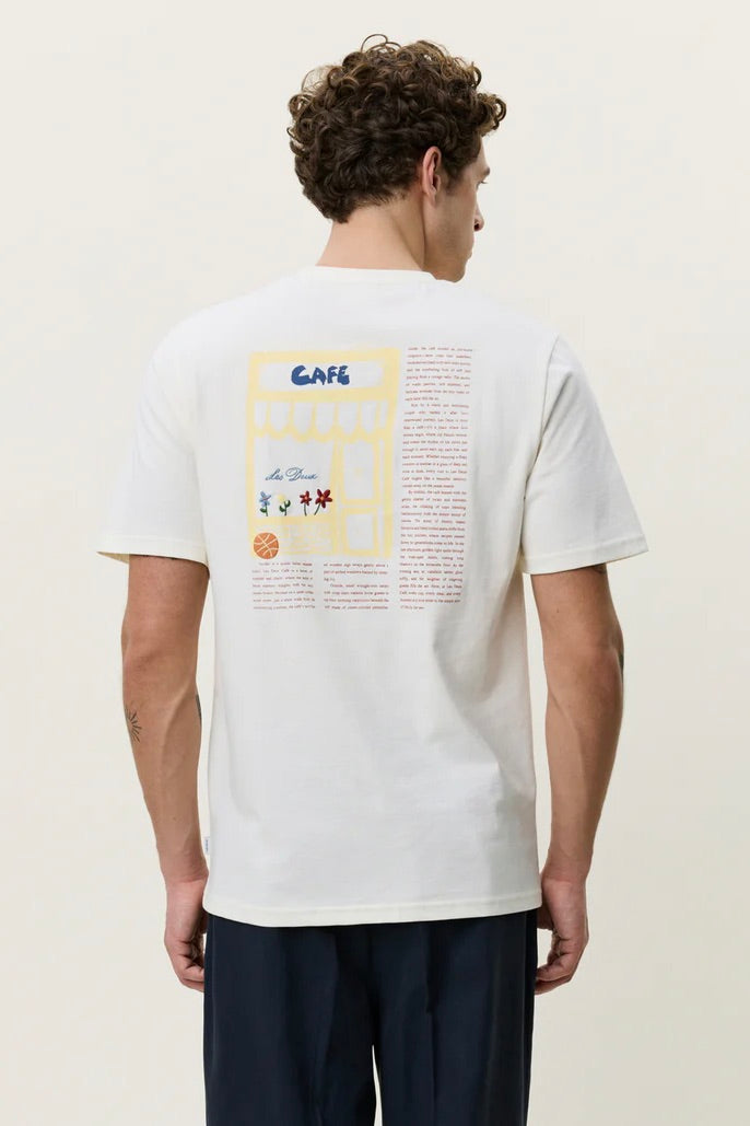 Café T-Shirt Light Ivory