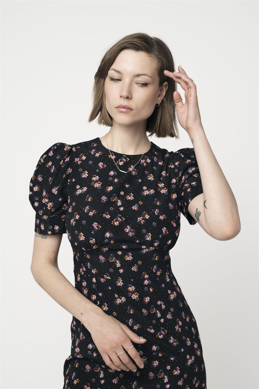 Noah Phyllis Dress Black
