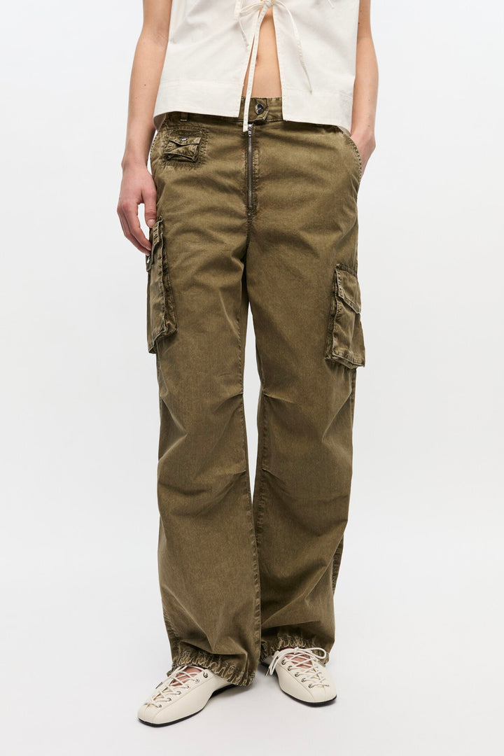 Washed Twill Trousers Kalamata