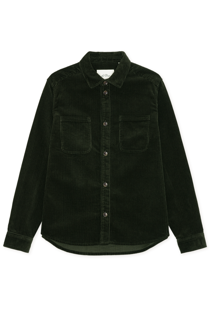 Corduroy Overshirt Rosin Green