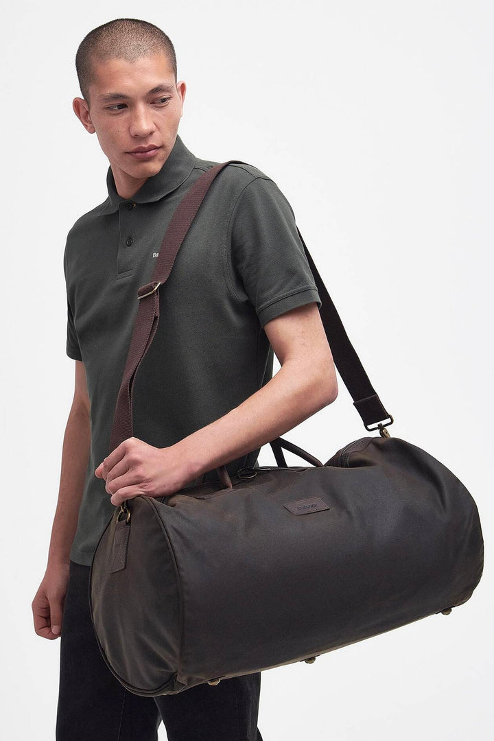 BARBOUR Barbour Wax Holdall Bag Olive - Dale