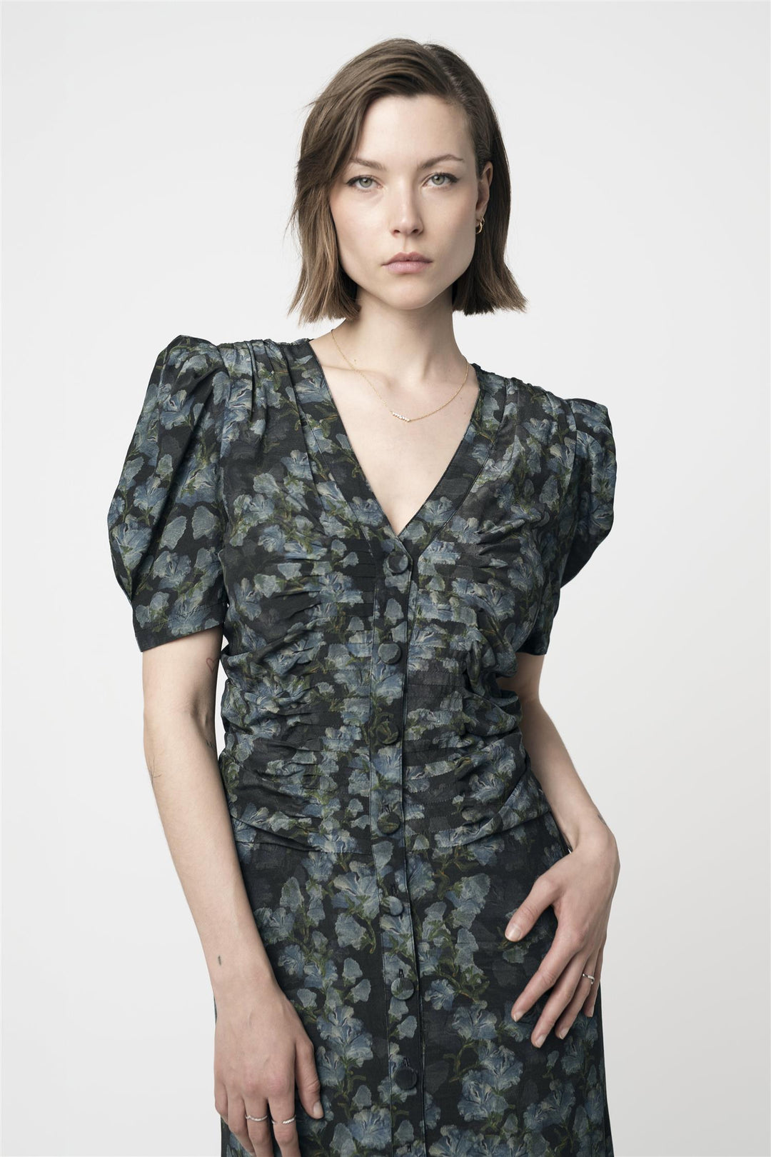 Peyton Agnes Dress Green