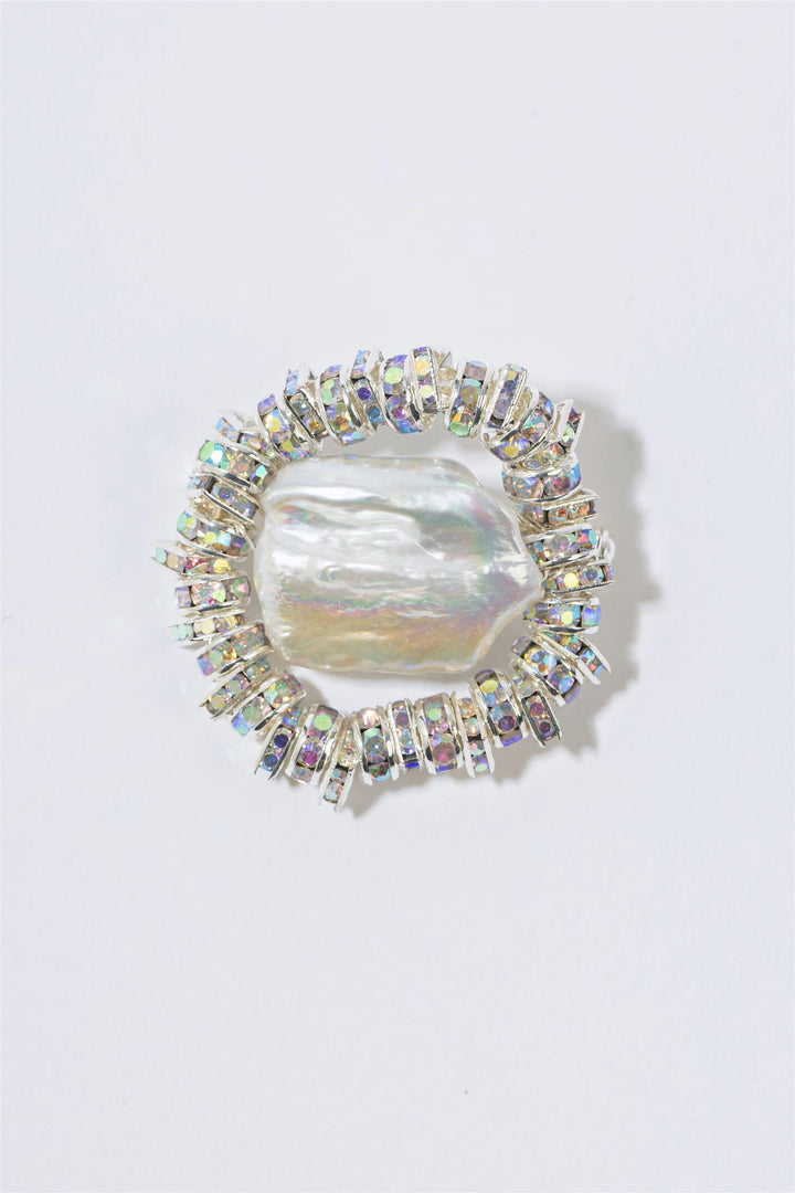 Mini Paris Brooch Silver