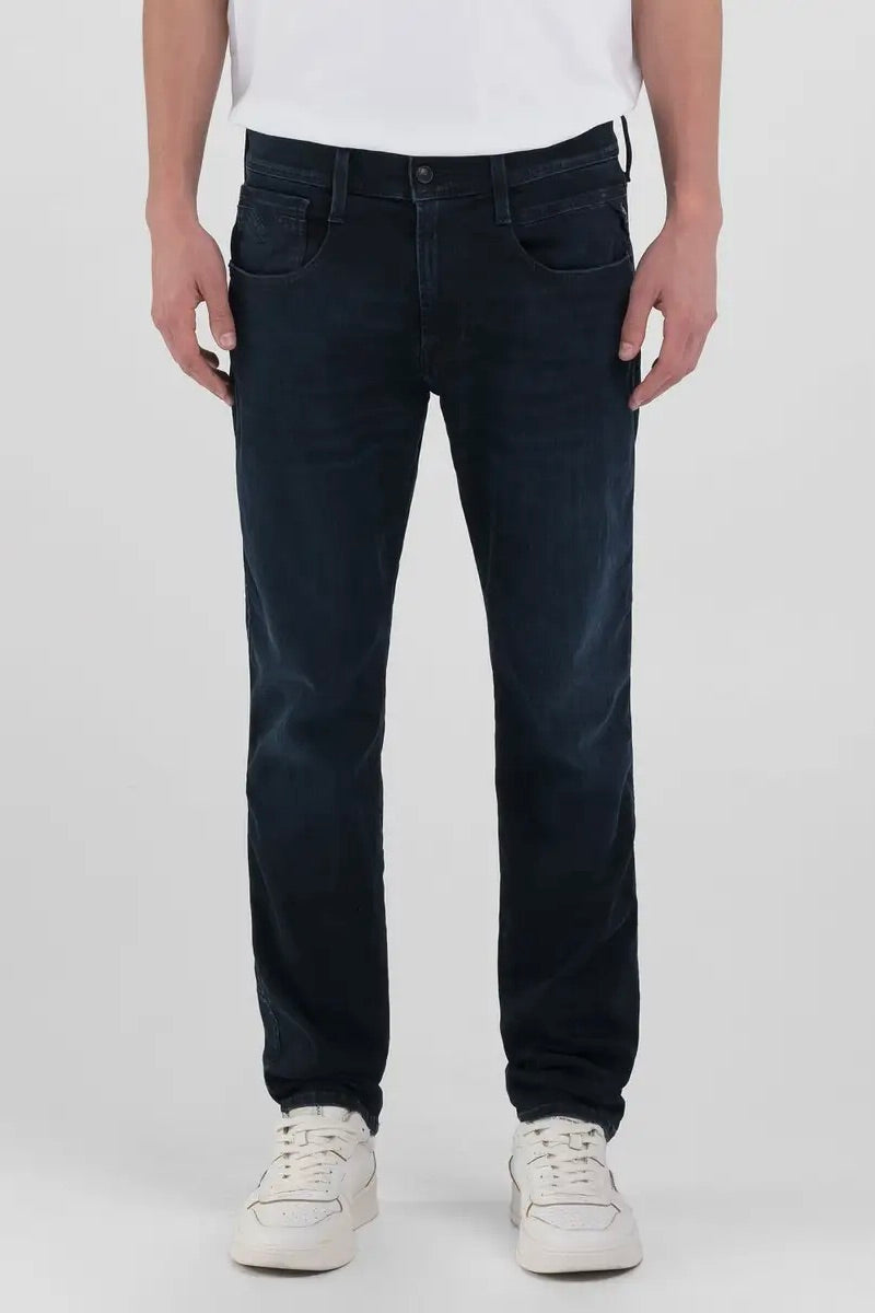 REPLAY Anbass Slim-Fit Jeans Dark Blue - Dale