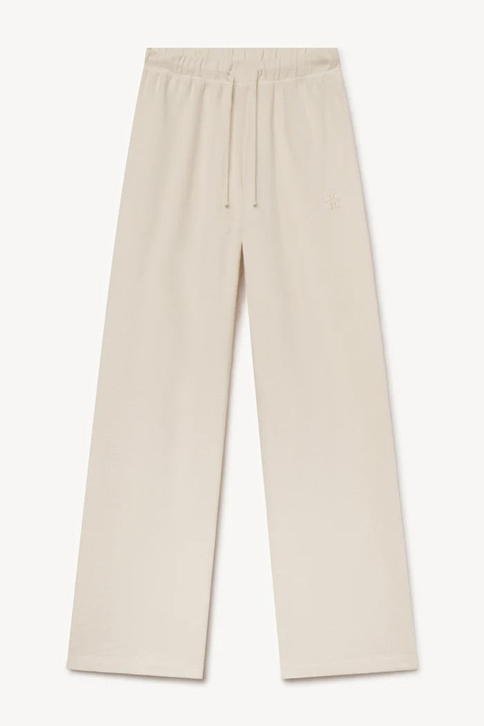 Drawstring Wide Leg Sweatpant
