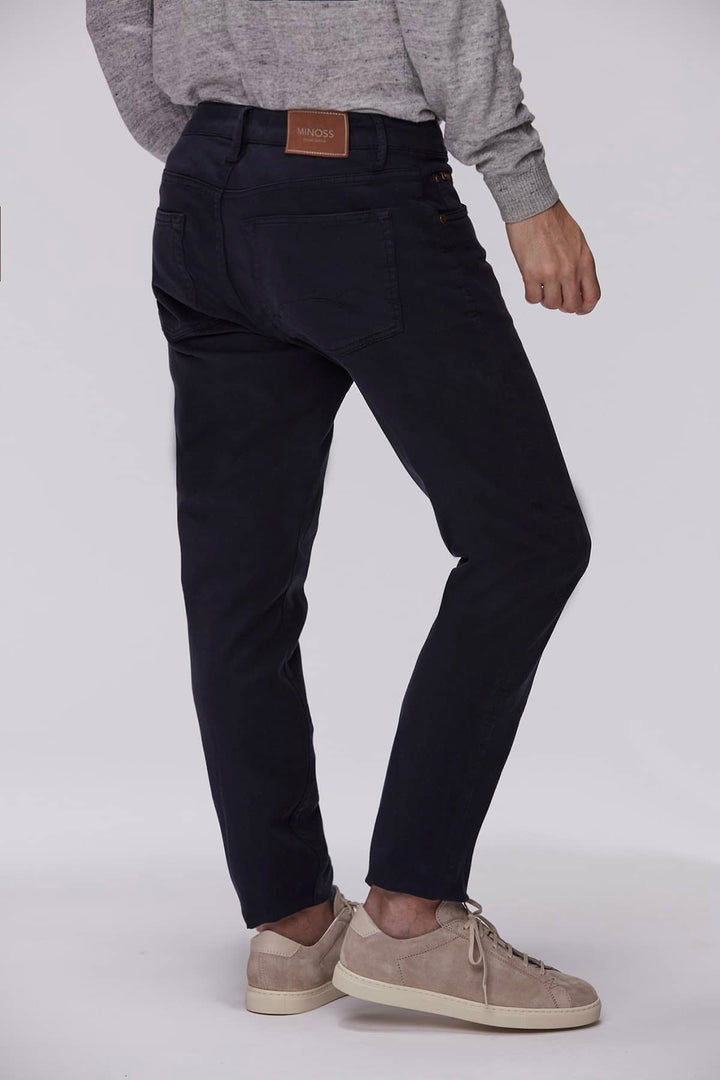 5-PKT CLYO STRETCH DARK BLUE