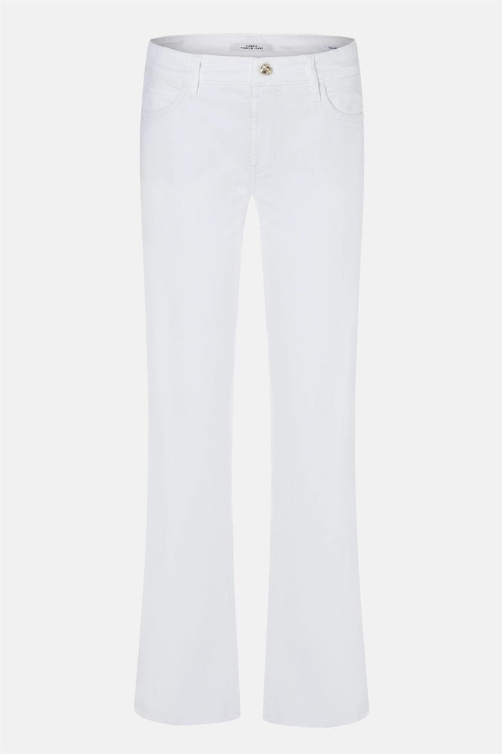 Paris Flared Pant Classy White & Fringed