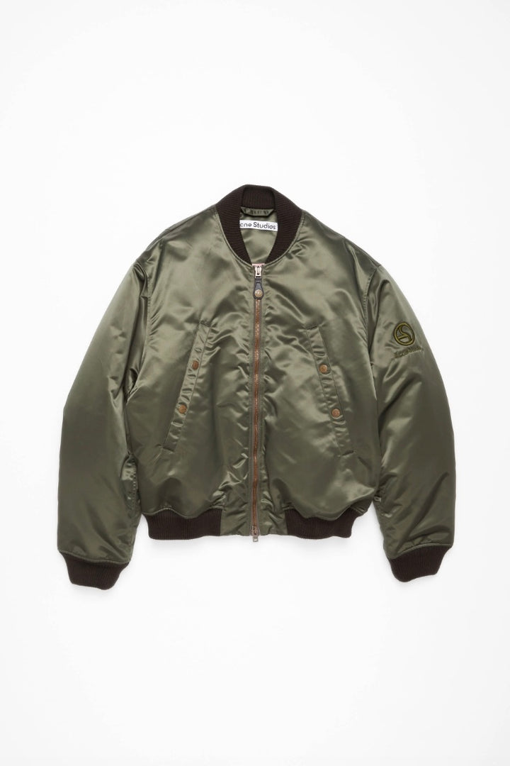 Bomber Jacket Logogram Military Green